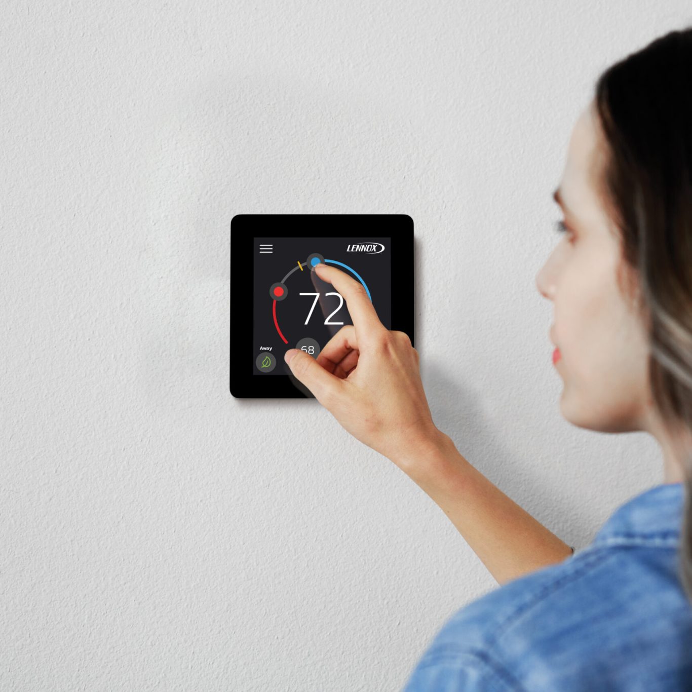 Nuvo HVAC whole home air purification installation in Oak Lawn, TX for cleaner indoor air